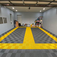 Baldosas de Plástico Enclavamiento Multifunción de Gran Venta para Pisos de Garaje para Taller de Detallado de Autos
