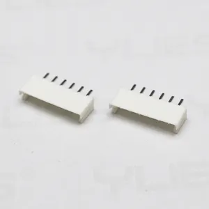 Conector de ângulo reto para placa PCB, amostras grátis, 2.54 mm, altura, posições 6.2 mm, 02-20 p, conector EH wafer de linha única, posições de 2,54 mm