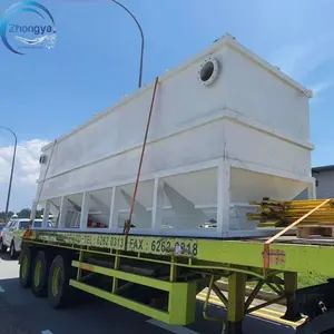 Mini usine de traitement des eaux usées mbbré intégré par conteneur 30 personnes station stp pompe à eaux usées polietilene pour usine de fabrication