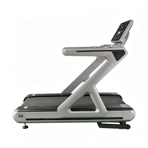 Tapis de course commercial professionnel avec moteur AC 3HP, courroie multi-couches amortissante, vitesse réglable, inclinaison réglable, sans fil et portable - Product Image 1