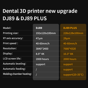Pionext DJ89 PLUS 8K LCD <b>3D</b> <b>Printer</b> - Product Image 3