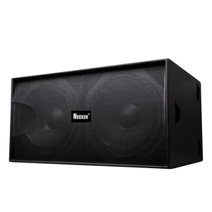 Système de sonorisation professionnel pour conférences en extérieur avec deux caissons de basses de 18 pouces <span class=keywords><strong>S</strong></span> 218+ - Product Image 4