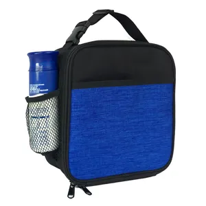Fabrika doğrudan satış en kaliteli su geçirmez sızdırmaz taşınabilir termal yalıtımlı özel Logo ile soğutucu öğle yemeği çantası