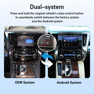 Boîtier décodeur Android 13 pour Toyota Alphard 2020-2022, CarPlay sans fil, Android Auto, GPS, DSP, SWC, lecteur multimédia vidéo - Product Image 3