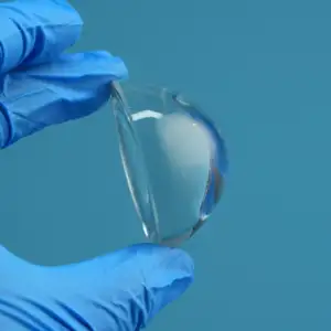 Üretici özel uzun borosilikat cam 3.3 çap 52 72 78 100 Mm yansımasız Led farlar için 150 derece Led cam Lens