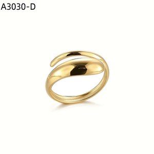 Amy Amy Fashion <b>Ring</b> A3030 Stainless Steel 925 <b>Silver</b> Plated Geometric Modern Women's Daily Wear Jewelry Gift - Product Image 2