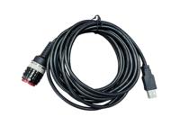 Adaptateur de lecteur de code complet VOCOM II 8 broches 88890306+OBD2/OBDII 88890306+Câble de diagnostic USB 88890305 Communication OBD 24V pour