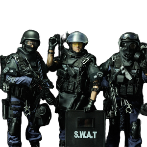 Figura de Acción Articulada PATTIZ de Soldado SWAT Policía Militar de Plástico a Escala 1/6, Juguete Modelo en Condición Nueva Inspirado en Personajes de Frozen - Product Image 1