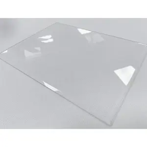 Beveled edge custom 8mm 10mm thick clear tempered glass for tabletops