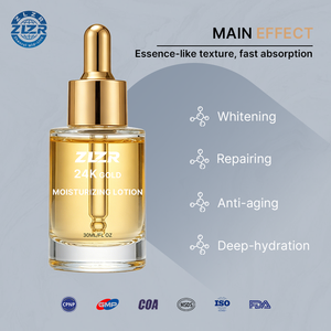 Private Label 24k Gold Hyaluronic Acid Whitening Anti-Wrinkle Moisturizing Liquid <b>Face</b> <b>Serum</b> with Instant Lift 100ml for Women - Product Image 5