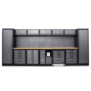 Banco da Lavoro Modulare Resistente in Metallo Acciaio 2026 per Officina Meccanica Attrezzatura Officina Riparazione Auto - Product Image 3