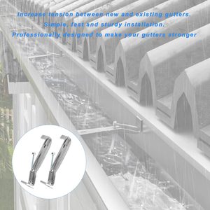 حوامل مزاريب ألومنيوم عالية الجودة بالجملة تناسب جميع المزاريب ذات الطراز K مقاس 5 و6 و7 و8 بوصات - Product Image 6