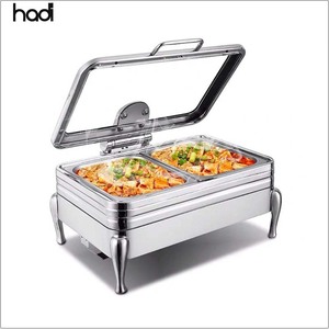 Plat à friser de <span class=keywords><strong>buffet</strong></span> électrique, en verre de haute qualité, à induction, en acier inoxydable 304, de dubaï, offre spéciale - Product Image 2