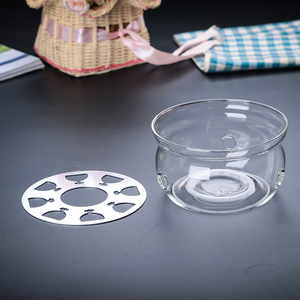 Scaldavivande in Vetro Borosilicato Resistente al Calore / Scaldavivande per Teiera in Vetro / Scaldavivande in Vetro - Product Image 3