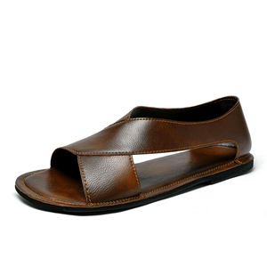 Sandalias de Verano para Hombre, Nueva Tendencia 2026, Originales al por Mayor, con Parte Superior de Cuero Genuino, Estilo Casual para Caminar - Product Image 3
