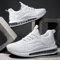 Chaussures de sport pour hommes, respirantes, antidérapantes, confortables, avec coussin d'air, amortissantes, pour la course à pied