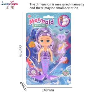 Đẹp 6.5-inch Nàng tiên cá búp bê với đôi cánh khớp búp bê công chúa thời trang Đồ chơi Quà tặng cho cô gái - Product Image 6