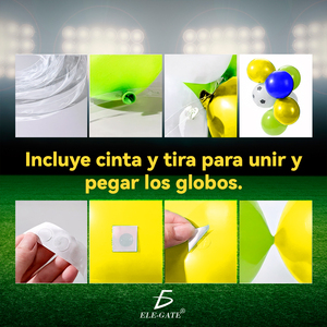 Ele-Gate Sports Celebration Decoration Kit 42 Pieces Party Supplies Featuring International <b>Football</b> Event Inspired Design - Product Image 3
