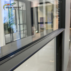 그래픽 디자인의 전기 자동 수직 양방향 알루미늄 합금 루버 리프팅 창 - Product Image 4