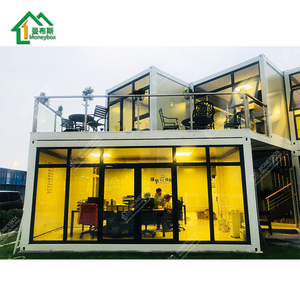 Extérieur luxe avancée transportable préfabriqué modulaire en verre cadre en acier élégant bureau de <span class=keywords><strong>jardin</strong></span> - Product Image 5