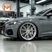 Jantes de voiture pour passagers Maxtera forgées sur mesure, style WF R2, pour BMW M3 M4 Audi RS3 S4 S5 RS6 AMG C63 E63 A45 Civic, jantes en alliage
