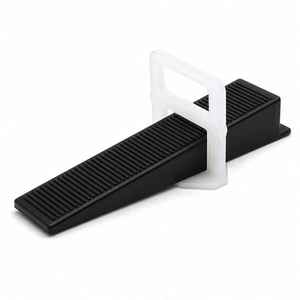 Sunsbuild - Sistema de Nivelación de Azulejos con Clips Blancos y Cuñas Negras Modernas y Duraderas, Separadores Reutilizables para la Instalación de Azulejos de Gran Formato - Product Image 4