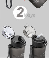 UZSPACE Style classique mode étudiant Eastman Tritan sans Bpa vente chaude bouteille d'eau givrée étanche pour les Sports de plein air