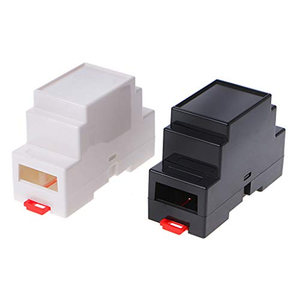 Boîtier électronique en plastique ABS moulé par injection sur mesure, pièces de boîtier d'alimentation, OEM/ODM - Product Image 1