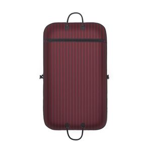 Housse de costume en tissu Oxford avec logo personnalisé, anti-poussière - Sac de rangement rayé pour manteaux et costumes, pour la protection des vêtements - Product Image 4