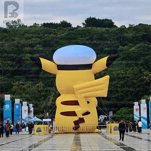Décoration <span class=keywords><strong>géante</strong></span> gonflable LED Captain Pikachu Pokémon pour promotion en centre commercial/événement pour fans/exposition/fête/scène/spectacle - Product Image 6