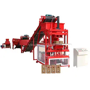 LC2-10 Automatic clay soil interlocking brick making machine press ecological bricks compressed earth blocks m