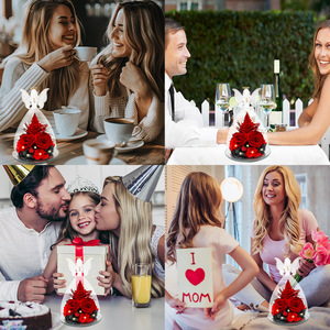 Fleur <span class=keywords><strong>éternel</strong></span>le faite à la main sous cloche en verre Tanabata Archangel pour la Saint-Valentin, Noë<span class=keywords><strong>l</strong></span>, la remise des diplômes, décoration préservée, cadeau - Product Image 6