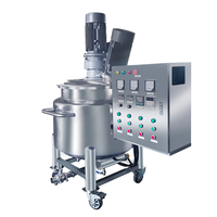 Cuve de mélange en acier inoxydable 100L 200L avec agitateur et chemise chauffante pour liquides, produits chimiques et aliments