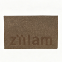 Parches de Papel Kraft Personalizados, Ecológicos, Reciclables, Termosellados, Rectangulares, para Coser en Jeans, Etiquetas para Ropa, Venta al Por Mayor, OEM, ODM