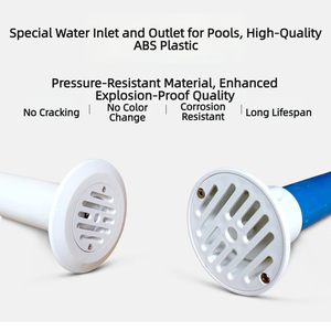 Nouveau 2026 YX GOOD Accessoires pour piscine : Sortie de piscine, Drain de fond pour piscine à eau chaude, <span class=keywords><strong>Port</strong></span> d'aspiration des eaux usées, <span class=keywords><strong>Port</strong></span> de drainage pour parc aquatique - Product Image 3