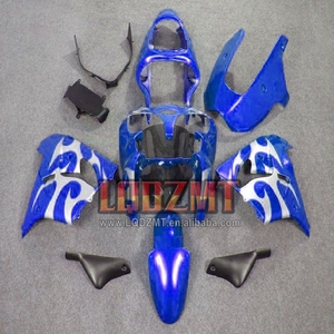 Corps d'injection pour <span class=keywords><strong>KAWASAKI</strong></span> <span class=keywords><strong>NINJA</strong></span> ZX-9R ZX Silver Blue 9R 9 ZX9 R <span class=keywords><strong>900</strong></span> CC <span class=keywords><strong>ZX9R</strong></span> 00 01 48No.147 ZX900CC 900CC 2000 <span class=keywords><strong>2001</strong></span> Carénage OEM - Product Image 1