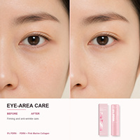 Baume Hydratant Tout-en-un Anti-rides au Collagène PDRN et Acide Hyaluronique pour le Visage et les Yeux, Marque Blanche, Vente en Gros OEM