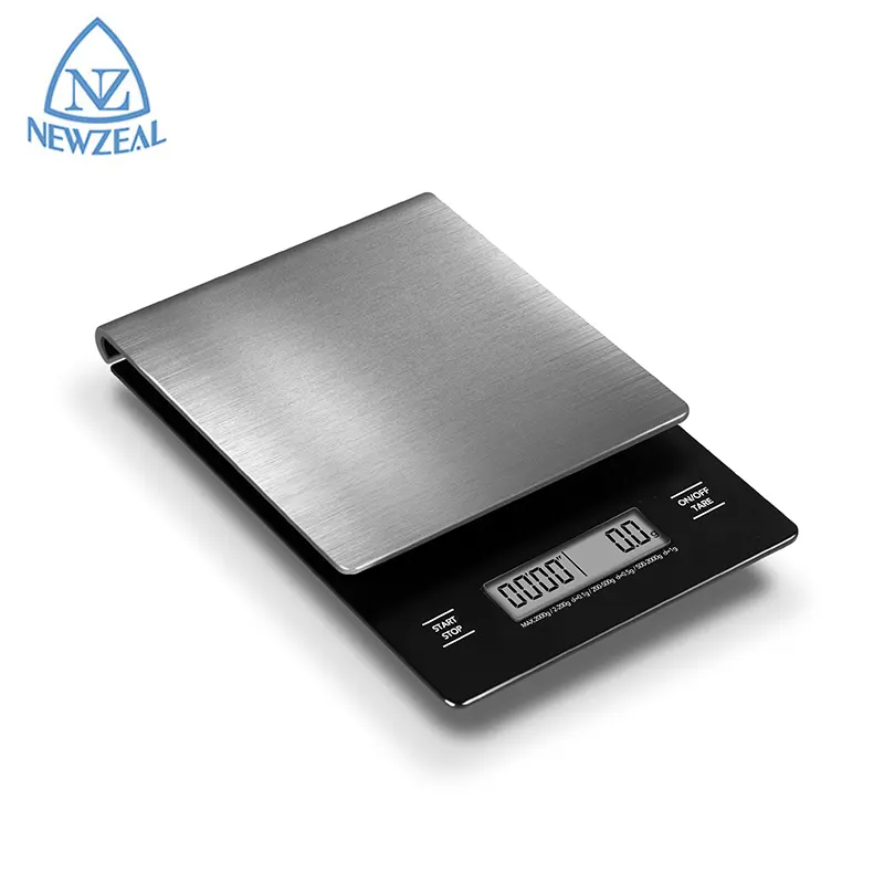 Coffee Kitchen Scale Stainless Steel Precision Accurate Kitchen Digital Digital Scales .0001Kg Coffee Scale For Measuring Weight Portioning