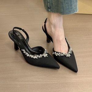 Nuevo Diseño, Elegantes Sandalias de Tacón Alto para Chicas, Venta al por Mayor, Zapatos de Mujer de Lujo a la Moda, Calzado de Mujer Personalizado para Primavera/Verano - Product Image 4