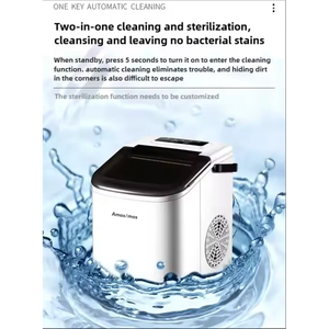 Fabricant de machine à glaçons électrique portable Boîtier en plastique pour usage domestique dans les hôtels pour usage extérieur Entrée en bouteille certifiée CB - Product Image 2