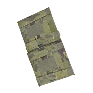 Nouveau gilet tactique accessoires Nylon vert camouflage 6*6 ''hautement élastique personnel protection plaque latérale pochette ensemble réglable - Product Image 5