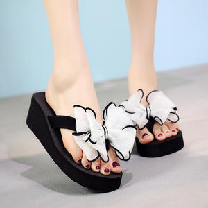 Pabrik grosir sandal jepit bunga pantai musim panas wanita - Product Image 5