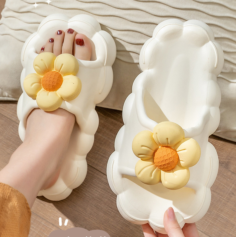 Girls Platform Shoes EVA Non-slip Slides Sandals Designer Bedroom Slippers For Women
