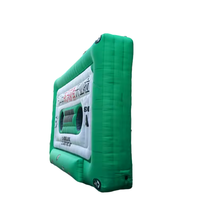 Grand modèle gonflable publicitaire, imperméable, durable, résistant au soleil, couleur intégrale, avec batterie au lithium et accessoires radio / Ensemble radio gonflable pour la publicité