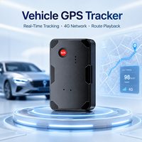 Rastreador GPS Magnético Potente W07 2G+4G 2026 con Rastreo en Tiempo Real, Carga Inalámbrica, Rastreador GPS para Camiones, Rastreo de Activos