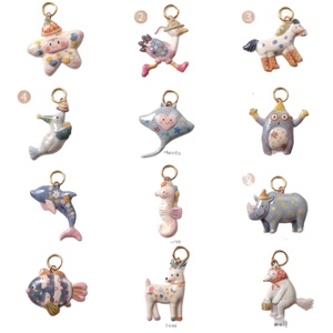 Nuevos Colgantes DIY de la Serie Animal Europeo-Americana, de Acero Inoxidable Galvanizado con Estampado por Goteo de Aceite, Estilo Pañuelo - Product Image 5