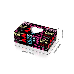 Nueva llegada ventana Día de San Valentín amor caramelo pastelería paquete de regalo caja - Product Image 5