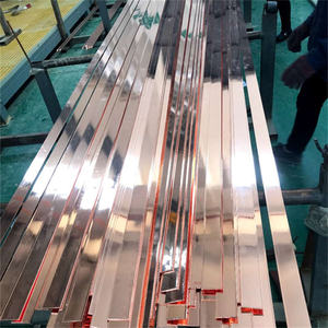 3/4 קטן בגודל 3/16*1/2*1/8 * פינה מעוגלת מנחושת טהור ופינת נחושת. - Product Image 2