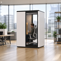 Cabine de réunion acoustique moderne pour bureau, mobilier de bureau insonorisé, cabine silencieuse, cabine téléphonique