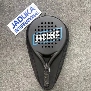 Raqueta de pádel personalizada 100% fibra de vidrio, acabado mate, eva suave, ideal para regalo y promoción, ligera. - Product Image 1
